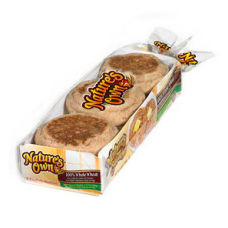 Nature's Own 100% Whole Wheat English Muffins
