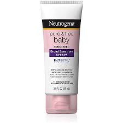 Neutrogena Pure & Free Baby Faces Sunscreen Lotion Water Resistant SPF 60+ Neutrogena Pure & Free Baby Faces Sunscreen Lotion Water Resistant SPF 60+