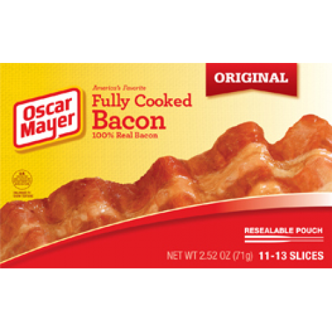 Oscar Mayer Fully Cooked Bacon, 12 Slices Oscar Mayer Fully Cooked Bacon, 12 Slices