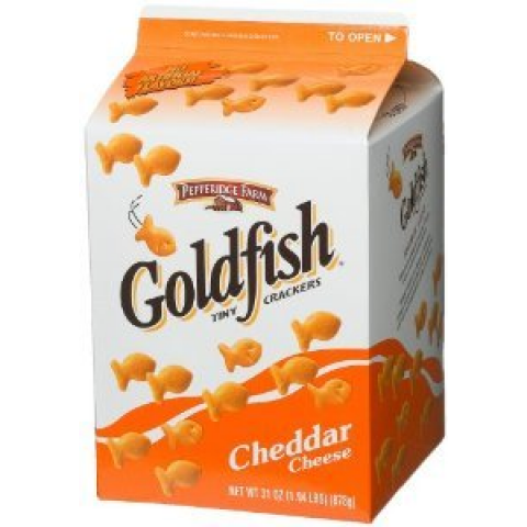 Pepperidge Farm Cheddar Cheese Goldfish Crackers Family Size Pepperidge Farm Cheddar Cheese Goldfish Crackers Family Size