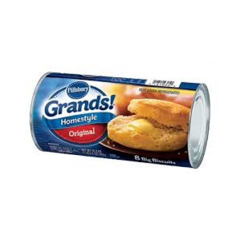 Pillsbury Roll of Grands! Original Homestyle Biscuits, 8ct Pillsbury Roll of Grands! Original Homestyle Biscuits, 8ct