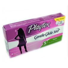 Playtex Gentle Glide 360 Super, 4ct
