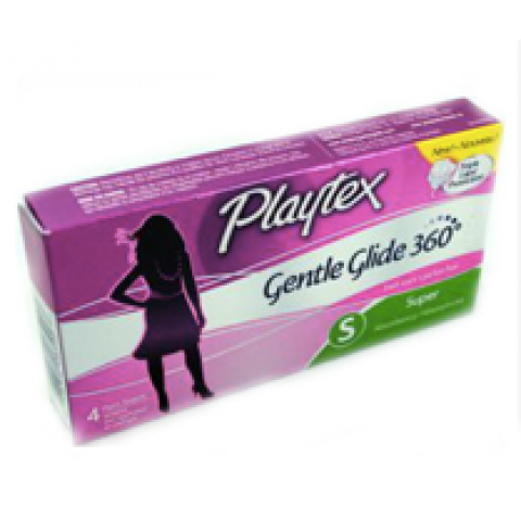 Playtex Gentle Glide 360 Super, 4ct Playtex Gentle Glide 360 Super, 4ct
