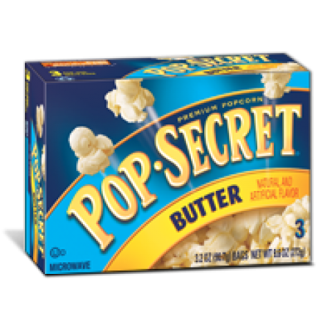 Pop-Secret Butter Popcorn, 3pk Pop-Secret Butter Popcorn, 3pk