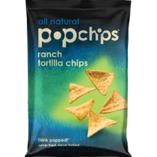 Popchips Tortilla Ranch, 3.5oz bag