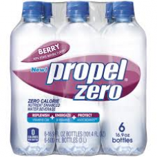 Propel Zero, Berry, 6 pk