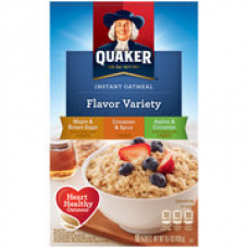 Quaker Flavor Variety Instant Oatmeal Varietypk, 18pk