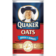 Quaker Quick 1-Minute Oats, 18 ounces