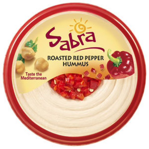 Sabra Roasted Red Pepper Hummus Sabra Roasted Red Pepper Hummus