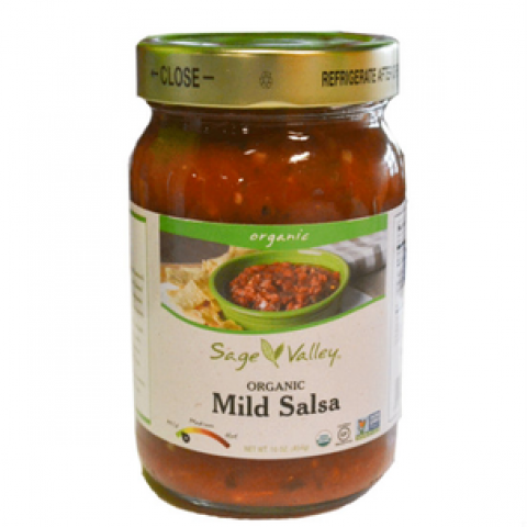 Sage Valley Salsa Mild, 16oz jar Sage Valley Salsa Mild, 16oz jar