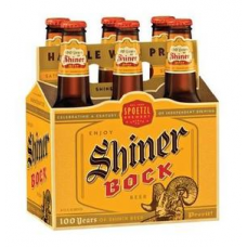 Shiner Bock, 6 pack of bottles