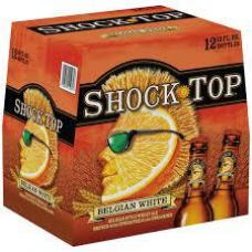 Shock Top Belgian White, 12 Pack Bottles
