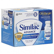 Similac On the Go Formula, Ready to Feed Btl, 6pk