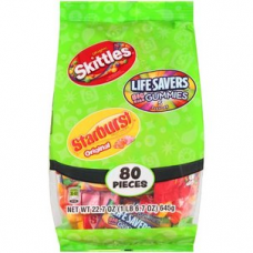 Skittles, LifeSavers Gummies and Starburst Variety Pack