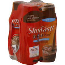 Slim Fast Milk Chocolate Shakes, 4pk