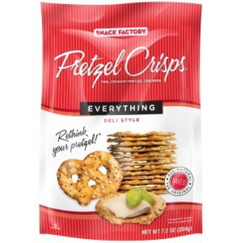 Snack Factory Pretzel Crisp Everything Snack Factory Pretzel Crisp Everything