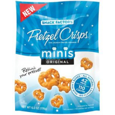 Snack Factory Pretzel Crisps Original Mini