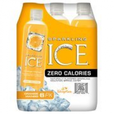 Sparkling Ice Zero Calories Orange Mango Water, 6pk