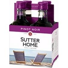 Sutter Home Pinot Noir Mini Bottles, 4pk