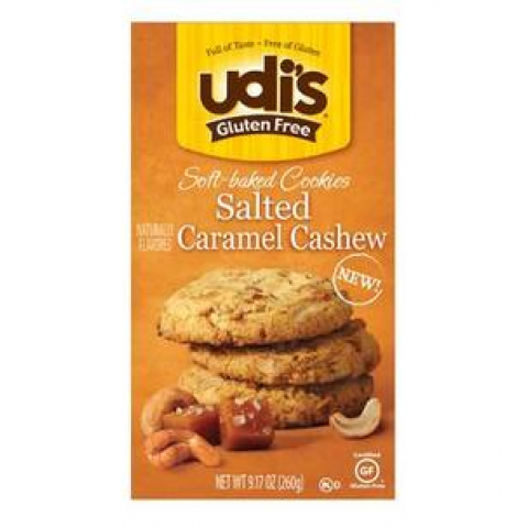Udi's Gluten-free Salted Caramel Cashew Cookies Udi's Gluten-free Salted Caramel Cashew Cookies