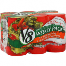V8 Vegetable Juice 6pk Cans, 6pk