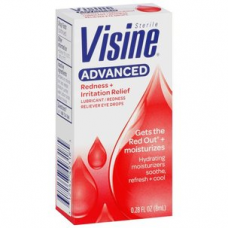 Visine Travel Eye Drops, 8oz jar