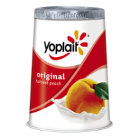 Yoplait Original Low-Fat Harvest Peach Yogurt