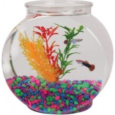 1/2 Gal Flat Sided Fish Bowl