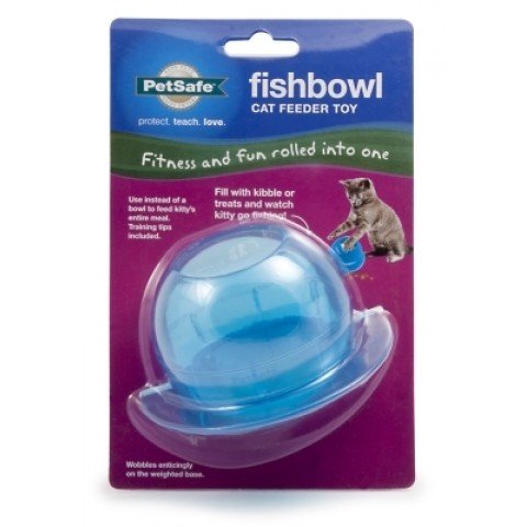 Cat Fishbowl Feeder Toy Cat Fishbowl Feeder Toy