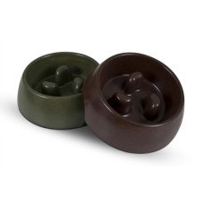 Eco-Line Bamboo Slow Feed Bowl