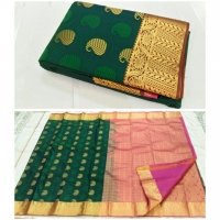 soft Semi silk partly saree