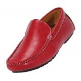 Amali Hadley Red Checkered Print Slip On