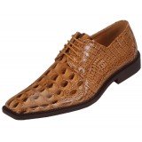 Bolano Cappi Bronze Croc Print Oxford