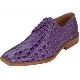 Bolano Cappi Lavender Croc Print Oxford