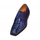 Bolano Cappi Navy Croc Print Oxford