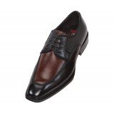 Bolano Macsen Two Tone Black andamp; Brown Oxford