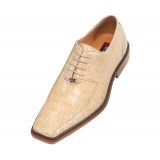 Bolano Modron Classic Oyster Croc Print Oxford