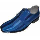 Bolano Style 17 Royal Striped Satin Silver Tip SALE