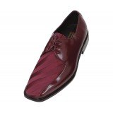 Bolano Style 185 Burgundy Striped Satin Oxford SALE