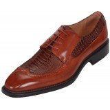 Bolano Style Festo Rust Ostrich Leg Print