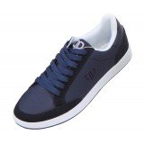 Pelle Pelle Playmaker Navy andamp; White Sneaker