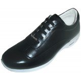 Pelle Pelle PP583 Black Lace Up White Air Bottom