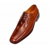 Steven Land SL336 Tan Moc Toe with Raised Butted Seam